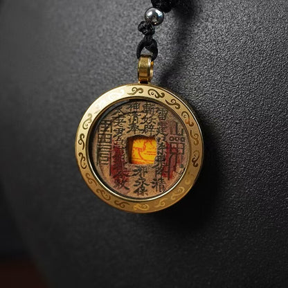 Wudang blessing fortune pendant（gold）