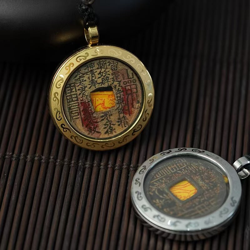 Wudang blessing fortune pendant（gold）