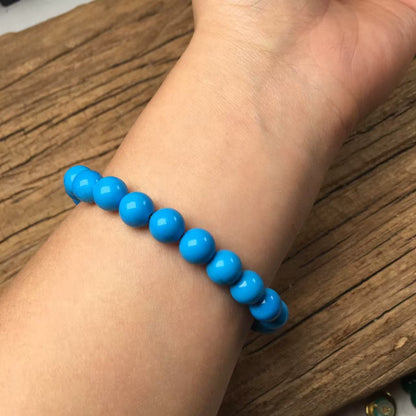 High Quality Sky Blue Turquoise Bracelet - Wudang Mystic Realm