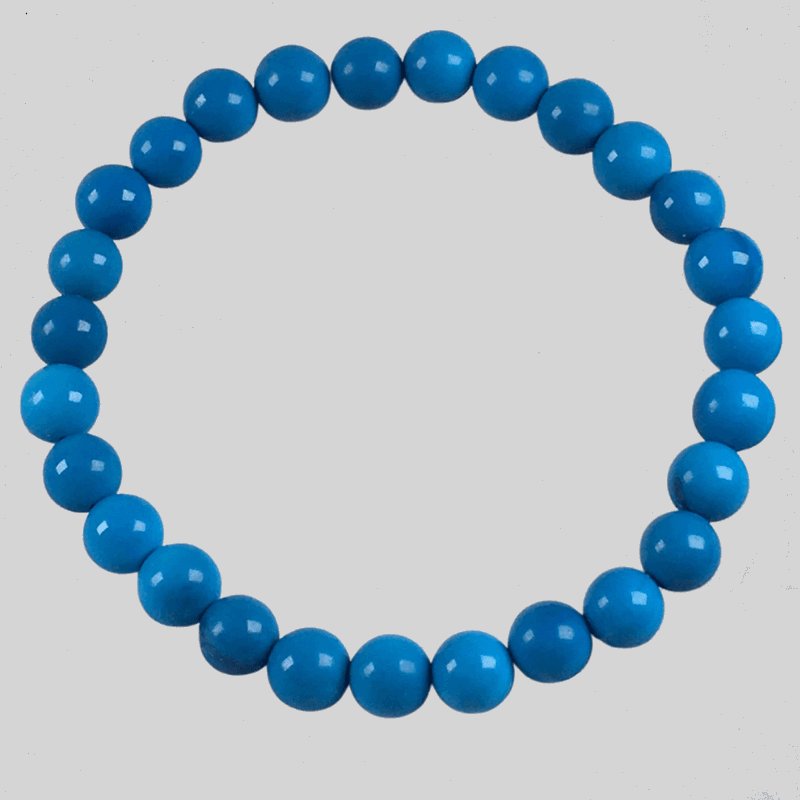 High Quality Sky Blue Turquoise Bracelet - Wudang Mystic Realm