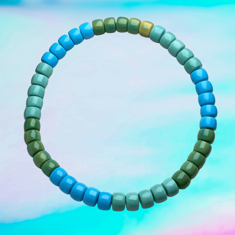 Turquoise Bracelet - Rainbow Colors - Wudang Mystic Realm